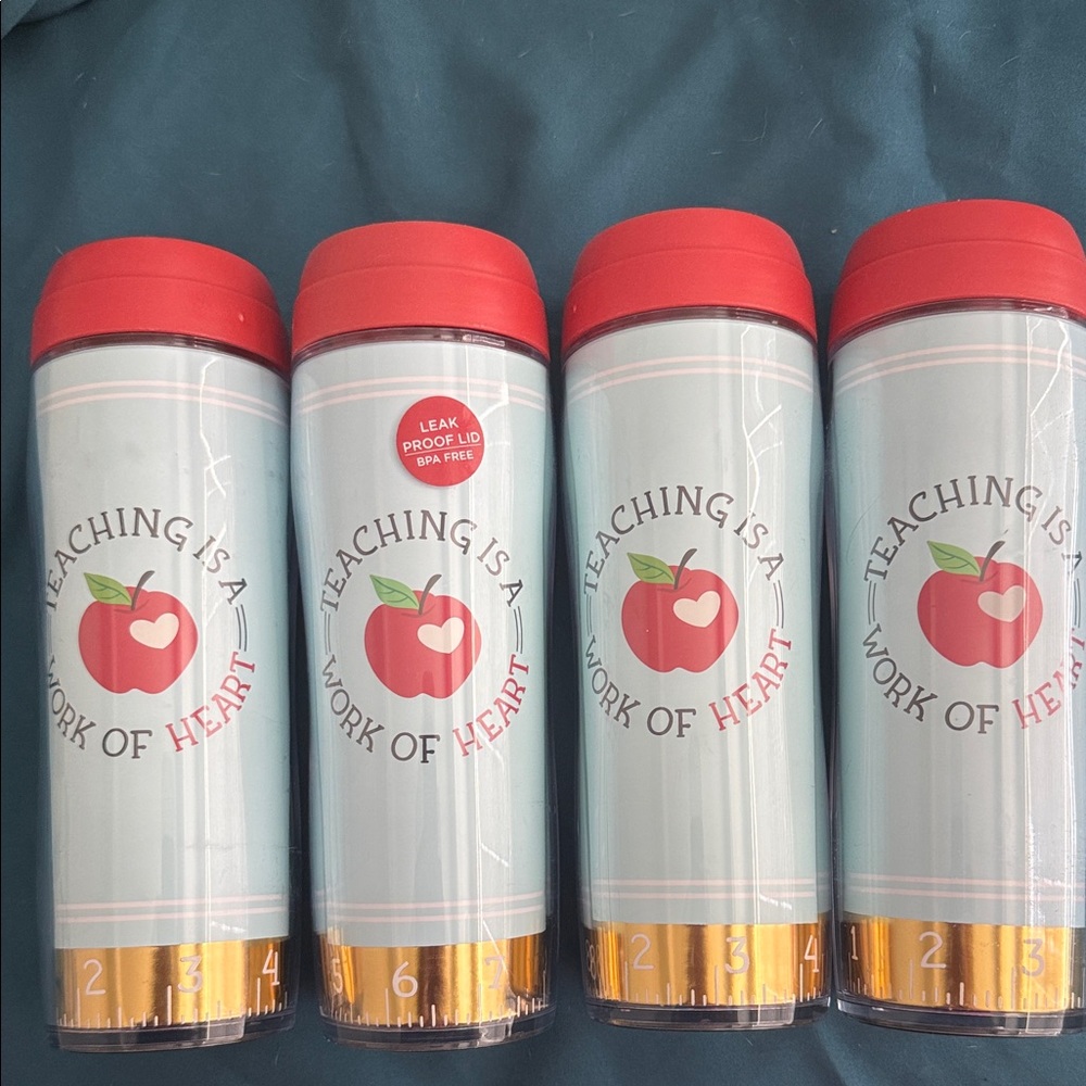 Teaching is a Work of Heart Leak Proof Travel Mug New